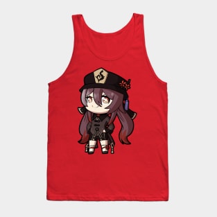 Chibi Hu Tao - Genshin Impact Tank Top